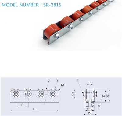 Опорные ролики и направляющие рельсы